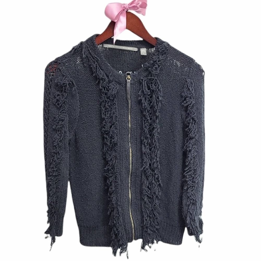 Twelfth Street by Cynthia Vincent Zip Up Sweater M‎